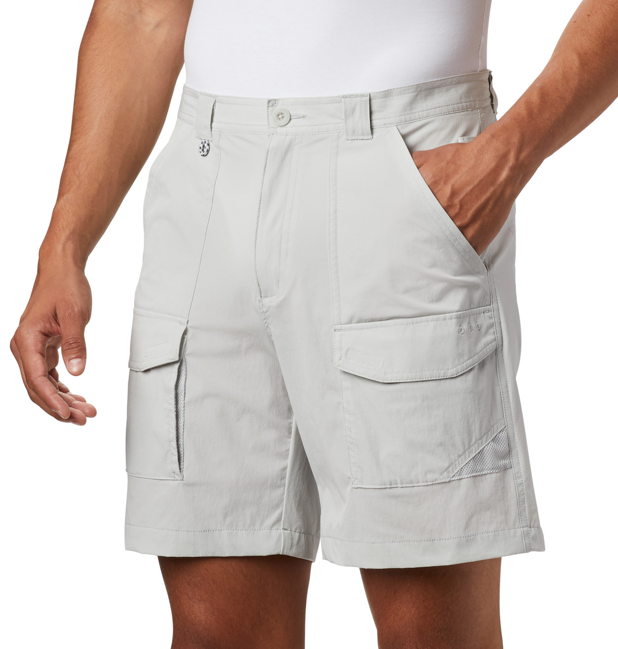 Men's PFG Permit III Shorts - Cool Grey - Ramsey Outdoor