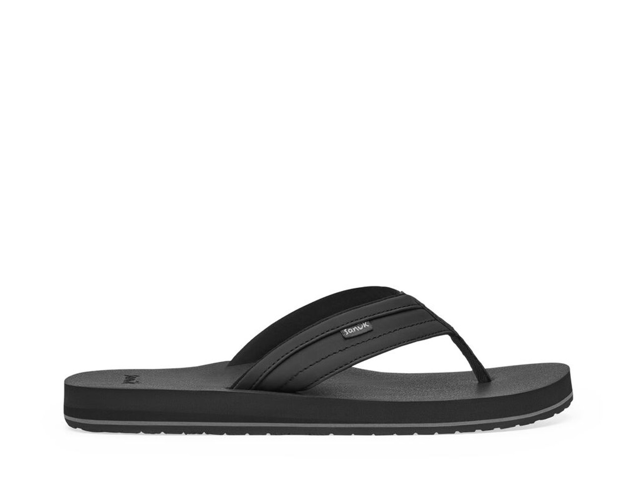 Men's Ziggy Flip Flops - Black - Ramsey Outdoor