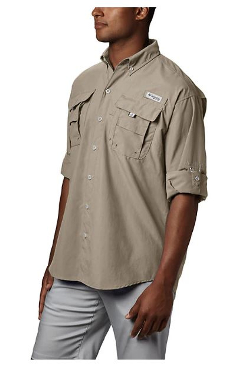 Men's Bahama II Long Sleeve Shirt - Fossil - Ramsey Outdoor