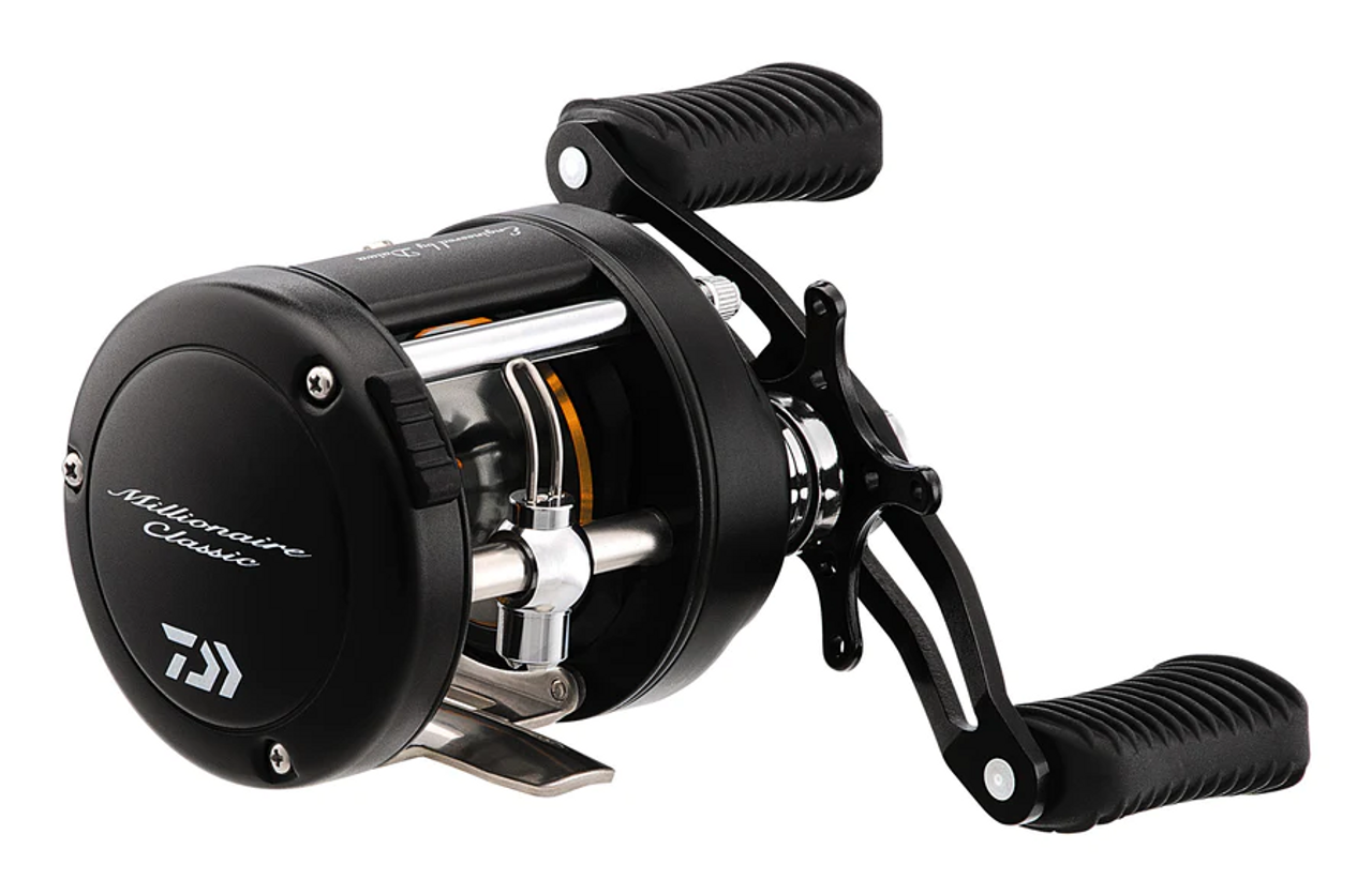 Millionaire Classic 300L UTD Baitcasting Reel -Left Handed - Black