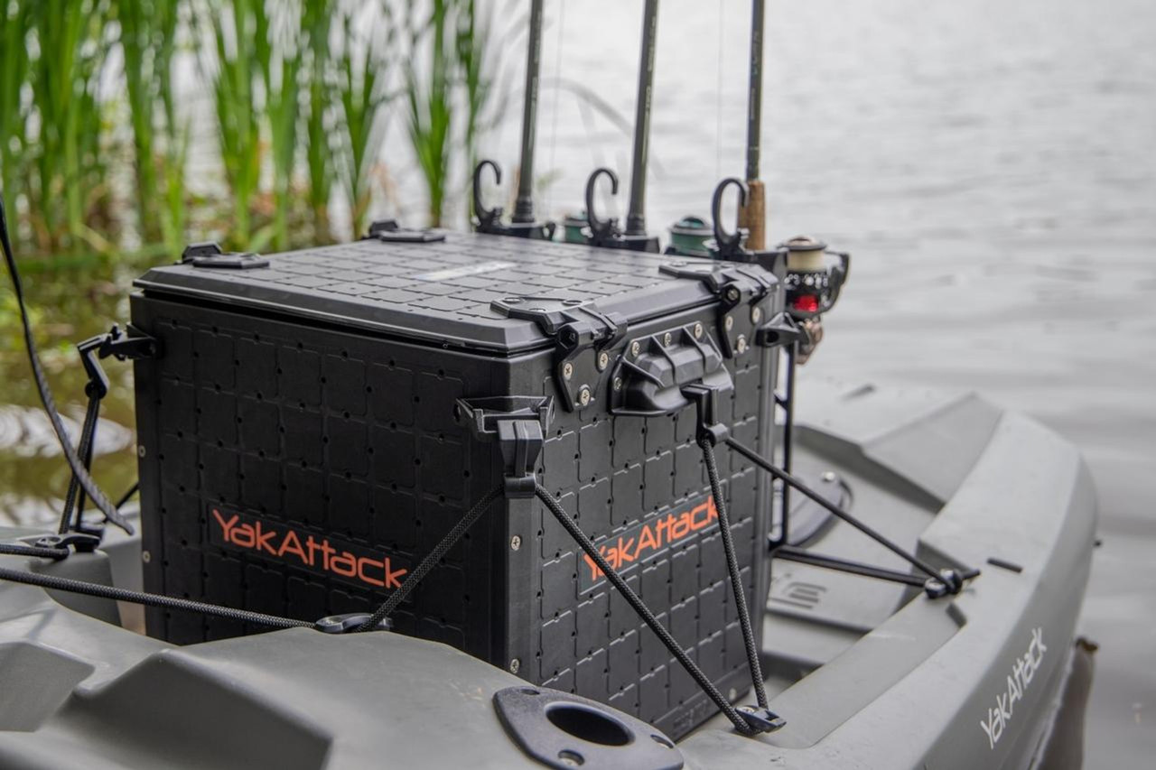 BlackPak Pro Kayak Fishing Crate - 13 x 13 - Black - Ramsey Outdoor