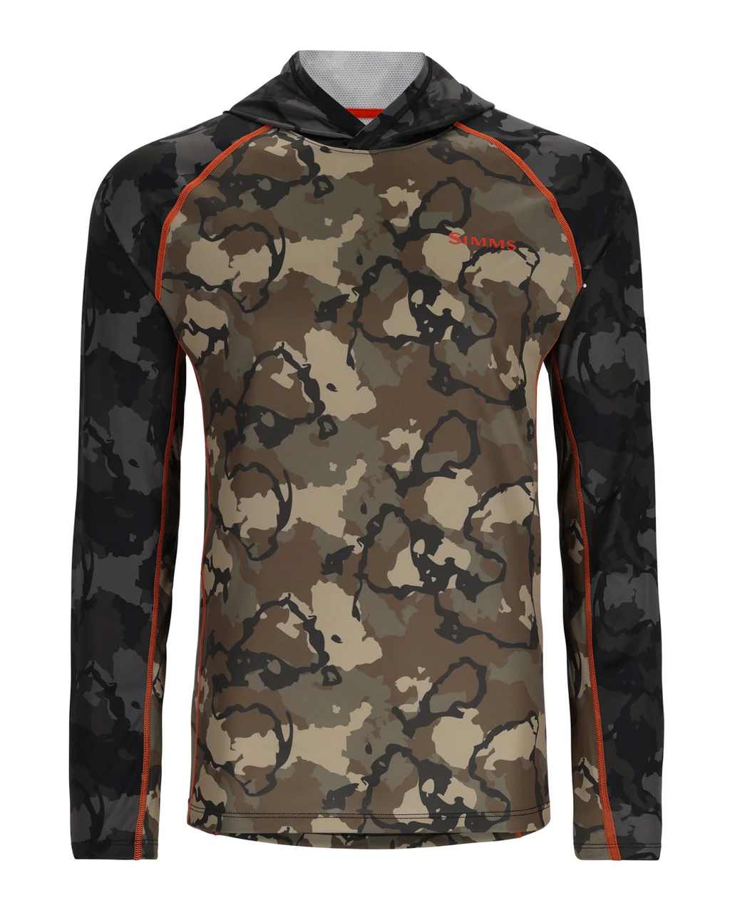 Men's Challenger Solar Hoody - R Camo Olive Drab/R Camo Carbon