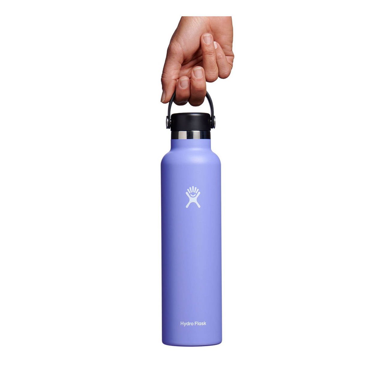 Hydro Flask Standard Mouth Insulated Water Bottle, White - 24 oz