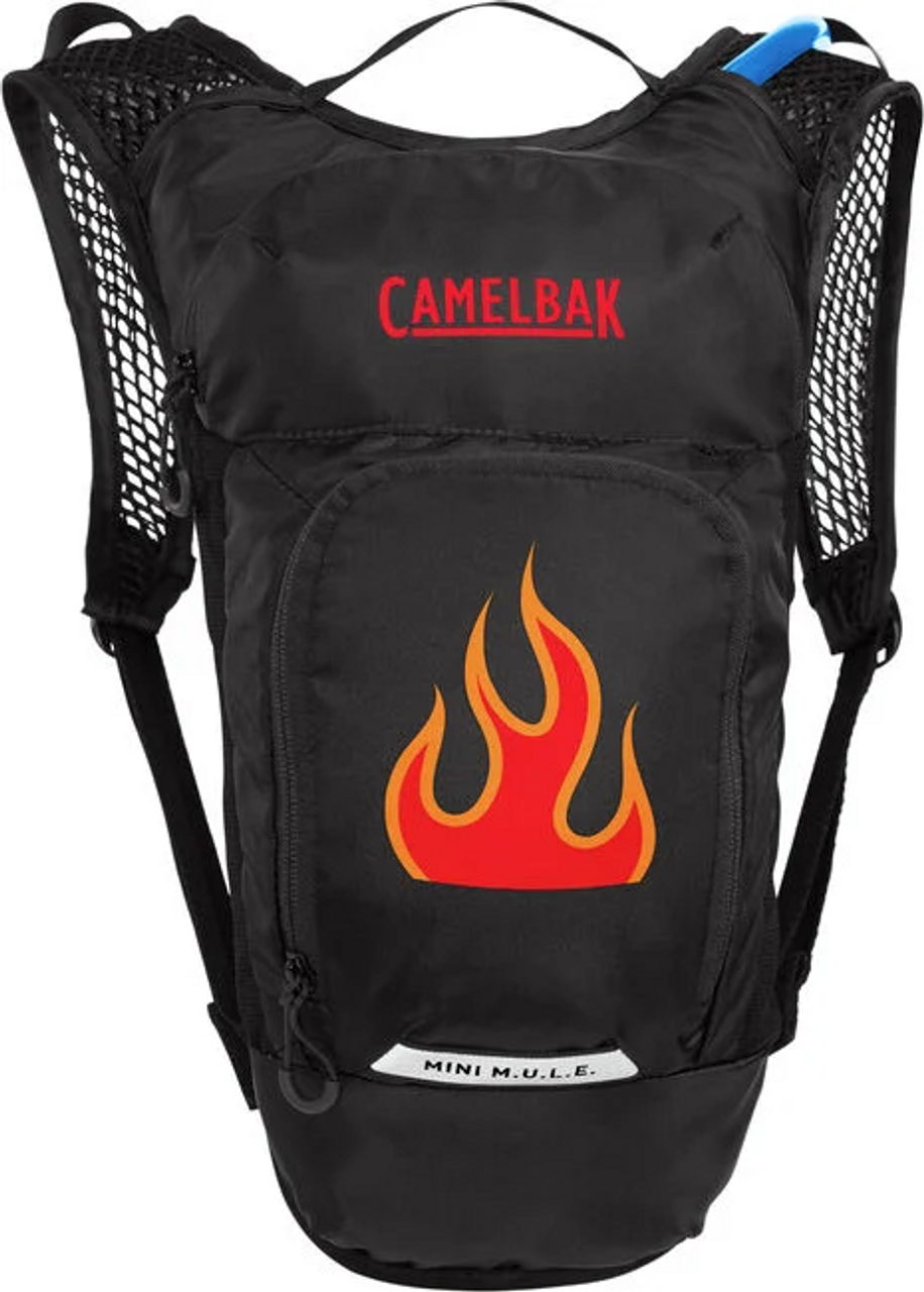 CamelBak Mini M.U.L.E. 50-oz. Hydration Pack - Black Flames