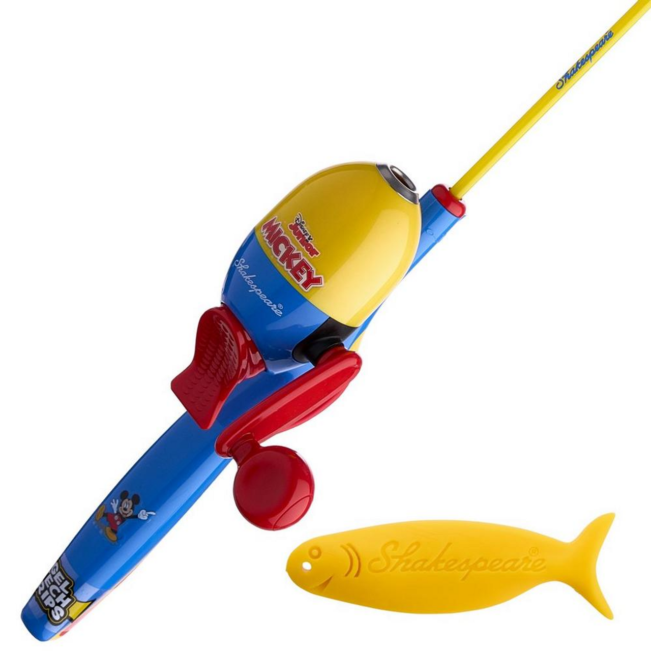 Disney Mickey Beginner Fishing Kit - Blue/Yellow/Red - Ramsey Outdoor