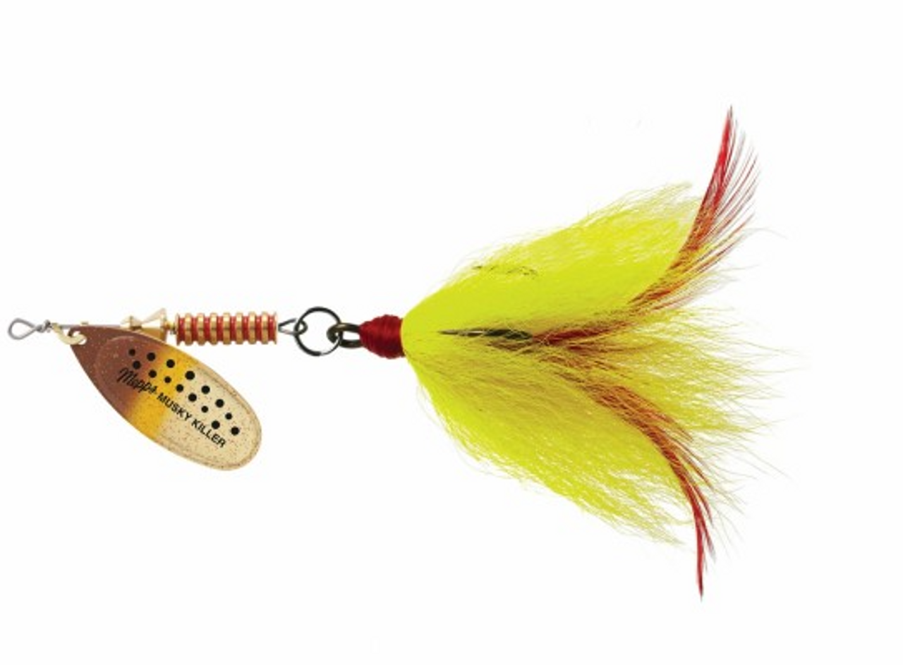 Fishing Spinners - Musky Bucktail Spinner Lures Baits 3pcs - Dr.Fish –  Dr.Fish Tackles