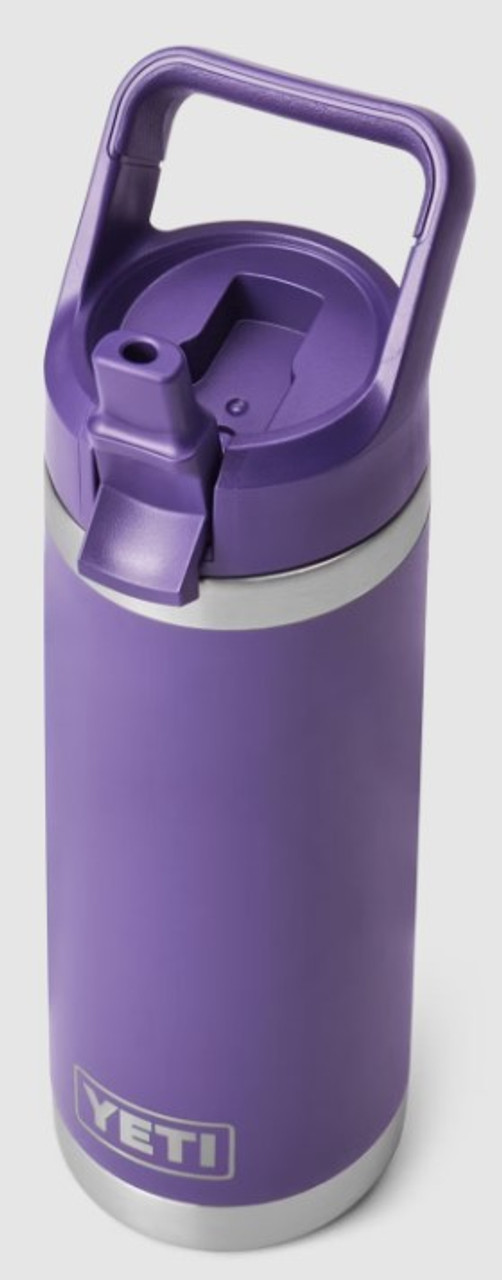 YETI Rambler 18oz Bottle with Matching Straw Cap- Peak Purple**Brand New**