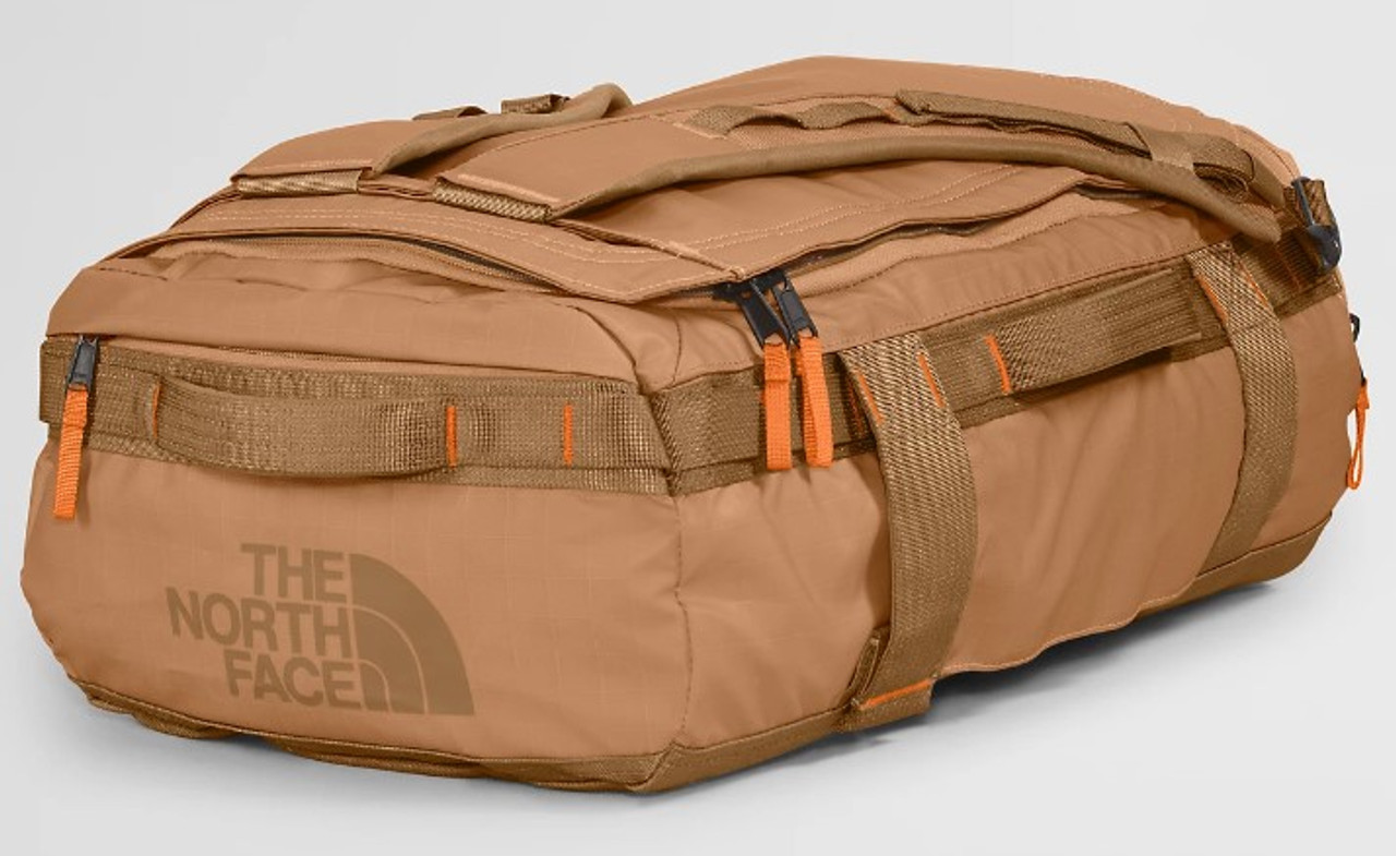 Base Camp Voyager Duffel-32L - Almond Butter/Utility Brown/Mandarin