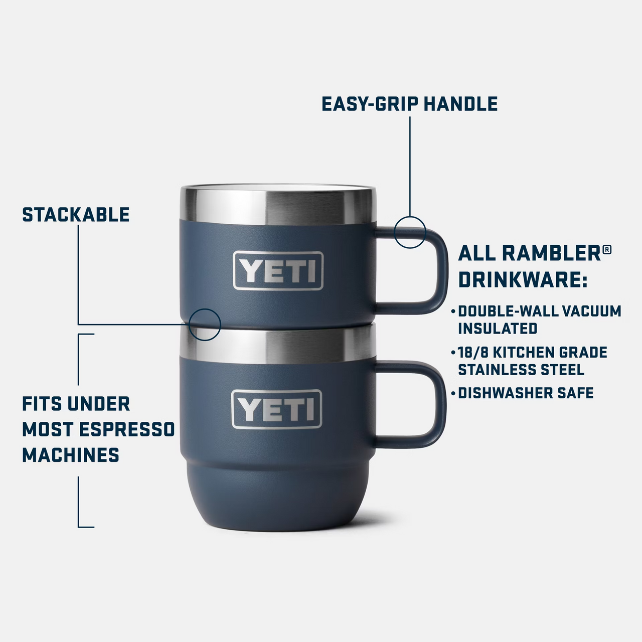 Yeti - Rambler 14 oz Mug - Navy