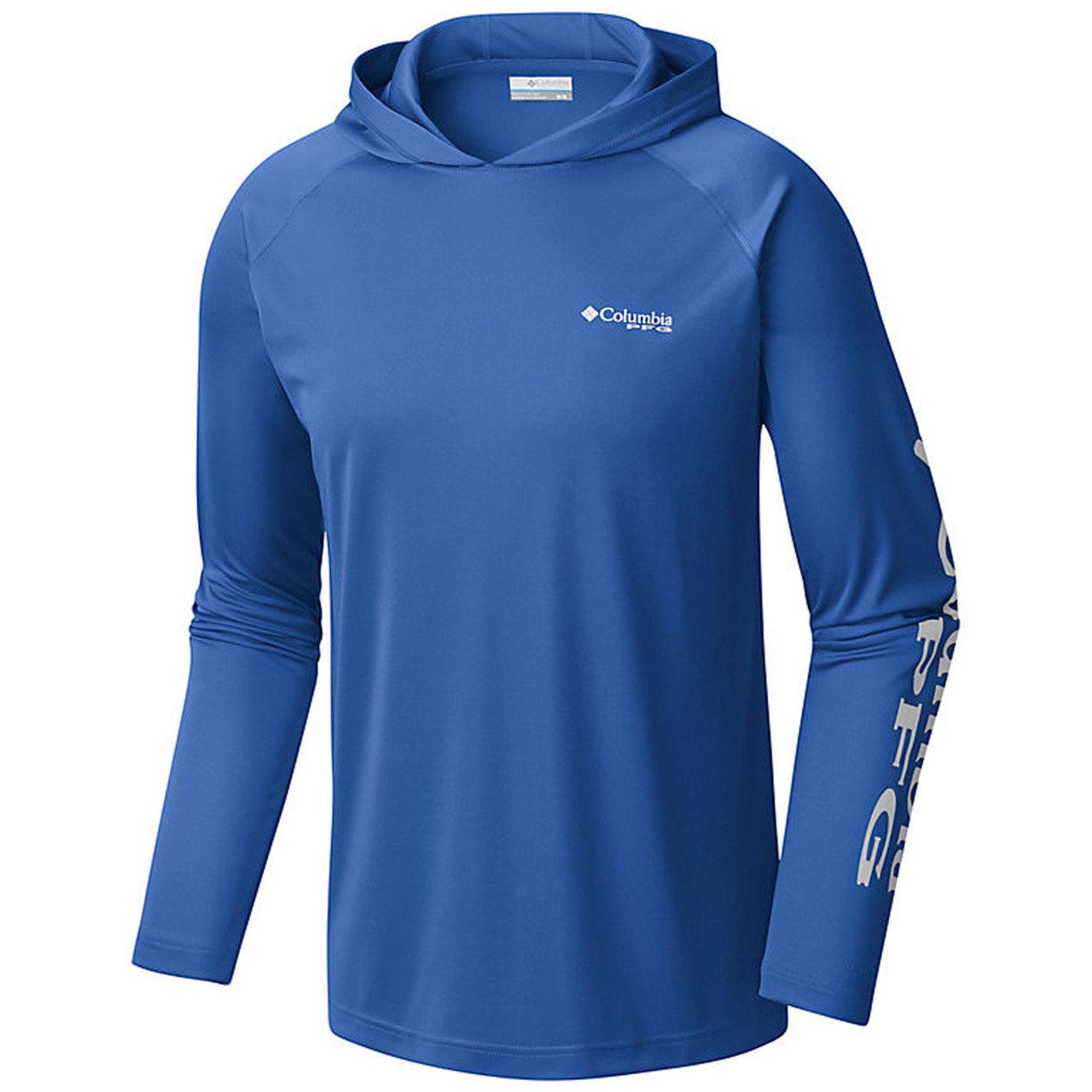 Men's PFG Terminal Tackle Hoodie - Vivid Blue - Ramsey Outdoor