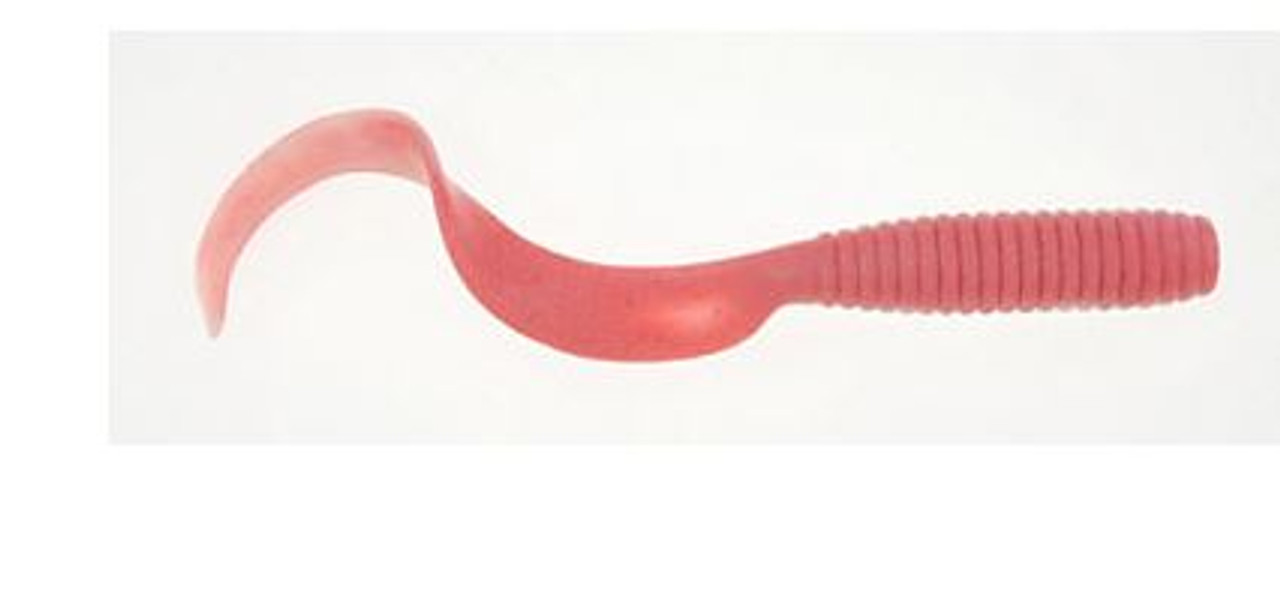 Gulp! Saltwater Grub - (6 inch) - Pink Shine - Ramsey Outdoor