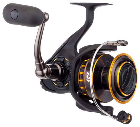 Daiwa BG Saltwater Spinning Reel 3500 - 5.7:1 Gear Ratio - 6+1 Bearings - 38.50 Retrieve Rate - 17.60 lb Max Drag - Gold