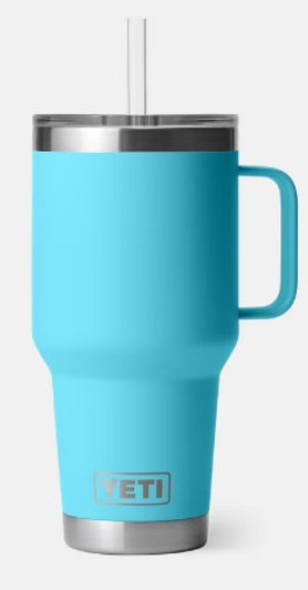 Yeti Rambler 35 oz Straw Mug - Camp Green