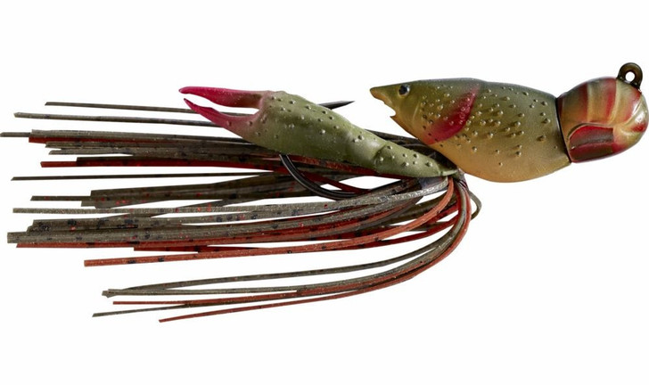 Hollow Body Crawfish - 1.5in - 3/8oz - Brown/Red