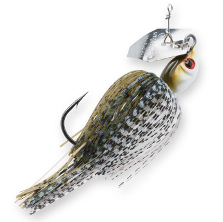 Project Z Chatterbait - (1/2 oz) - Green Pumpkin Shad