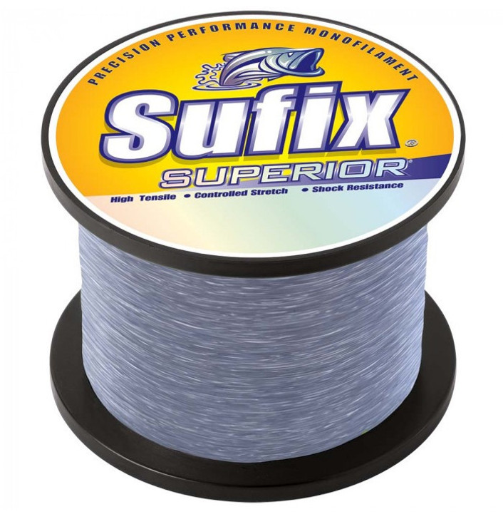 Superior Monofilament - 15 LB - (840 Yds) - Smoke Blue - Ramsey Outdoor