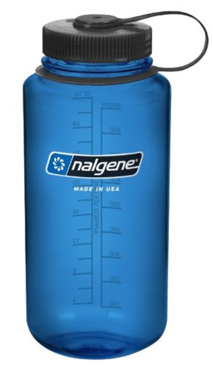 Nalgene Sustain Tritan BPA-Free Water Bottle Made with Material Derived  from 50% Plastic Waste, 32 OZ, Wide Mouth Seafoam Water Bottle