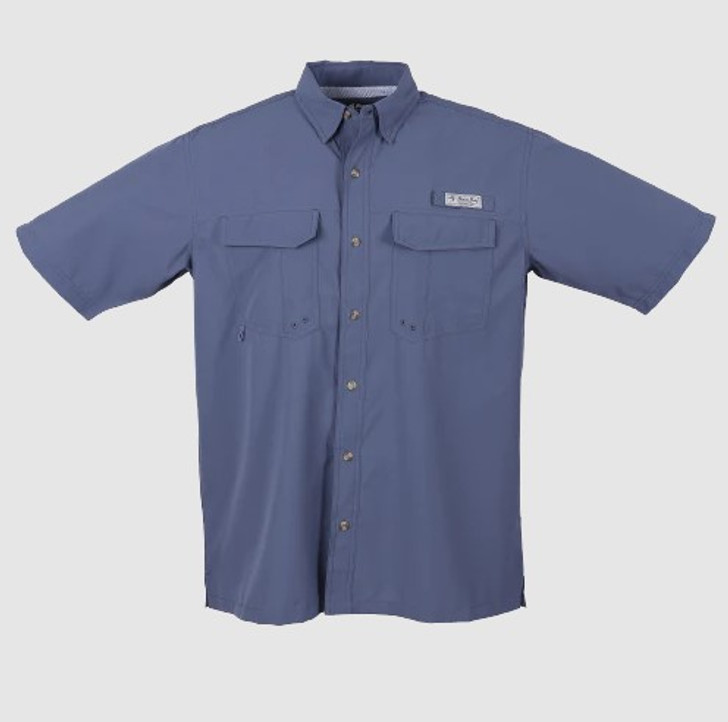 Bimini Bay Outfitters Men's Bimini Flats V Short Sleeve Shirt