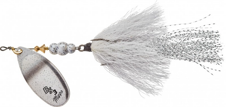 Silver Blade/Pearl Shad Tail