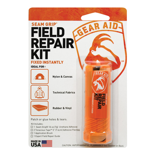 Gear Aid Seam Grip Sealer and Adhesive - Repairs Nylon, Canvas, Seams, and  Holes