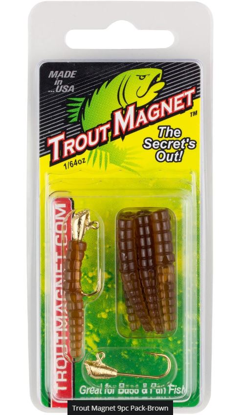 Leland Lures Trout Magnet, Brown