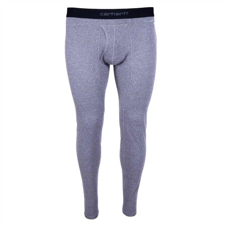 Force Midweight Cotton Base Layer Pant (Tall) - Heather Gray