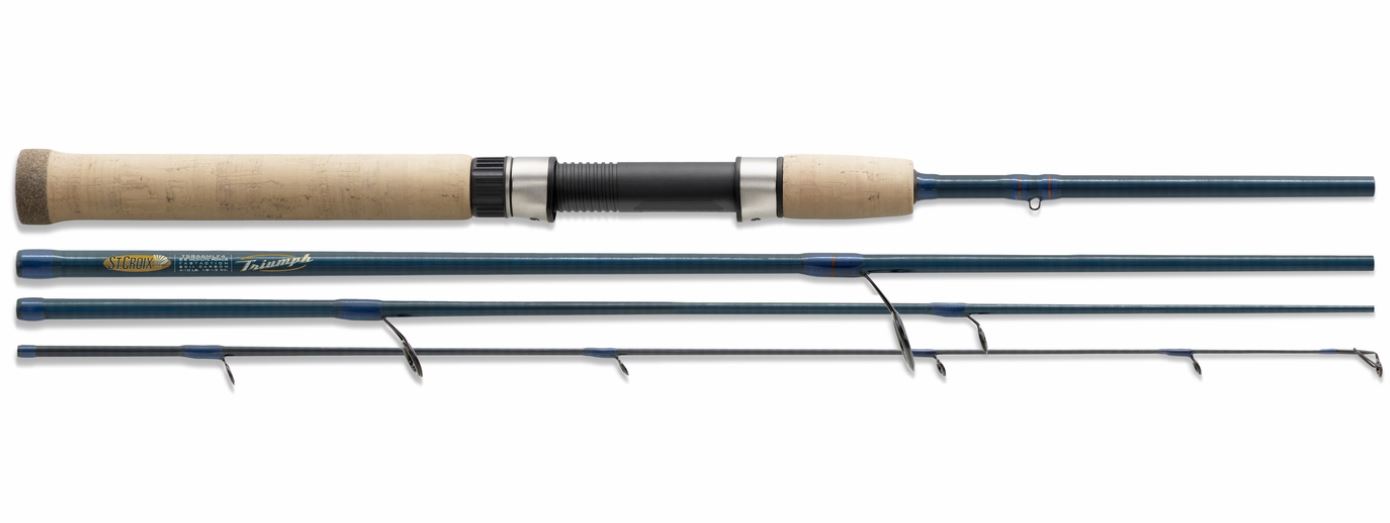 Triumph 5'6 Ultra Light Fast 4pc Travel Spinning Rod TSR56ULF4 - n/a