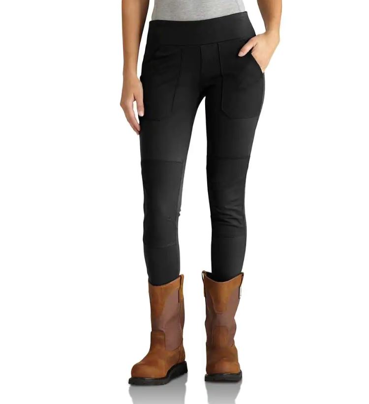 Women's Force Fitted Midweight Utility Legging - Black - Ramsey
