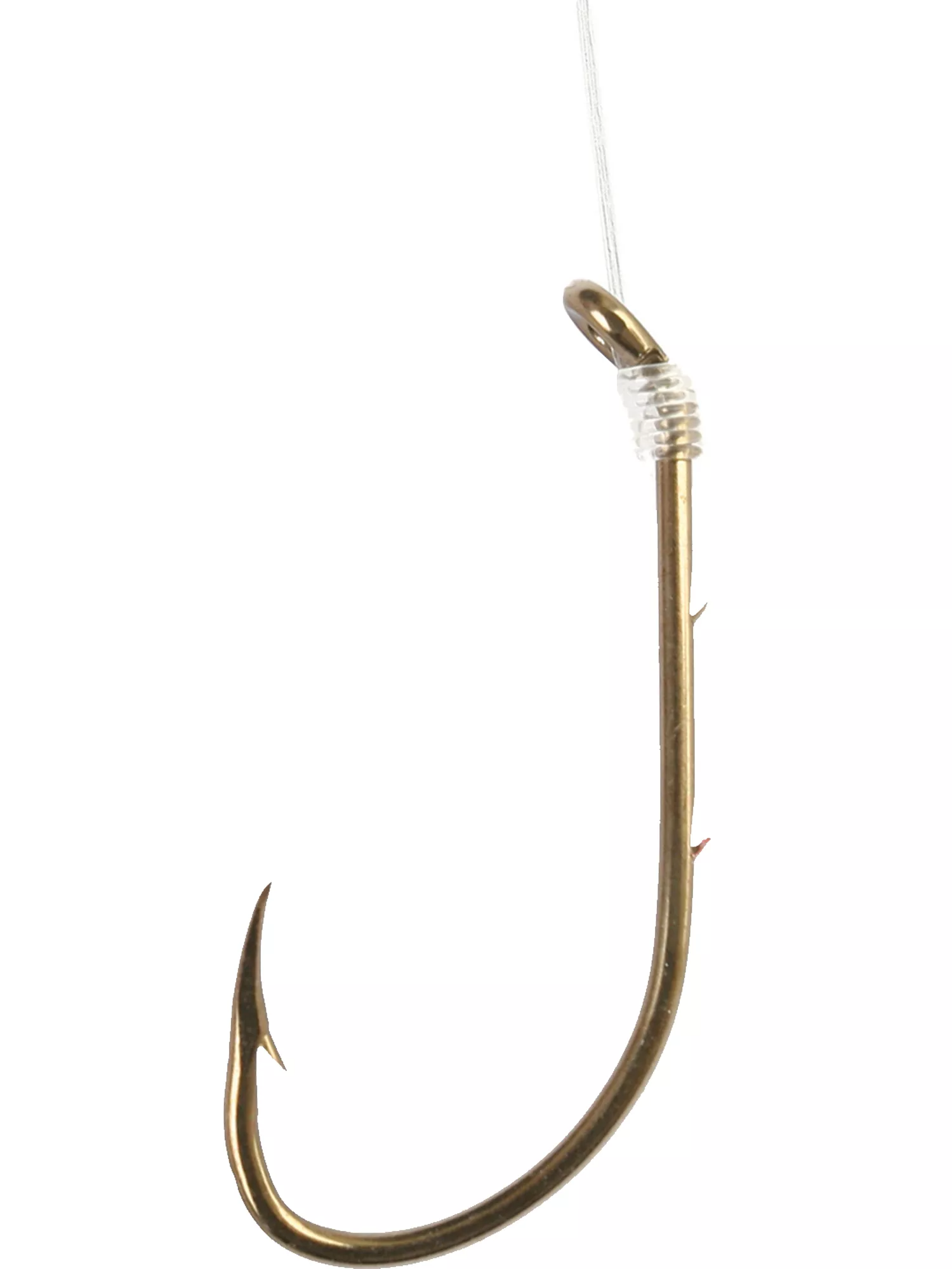 Eagle Claw Snelled Baitholder Hook - 6pk 6/0 Bronze
