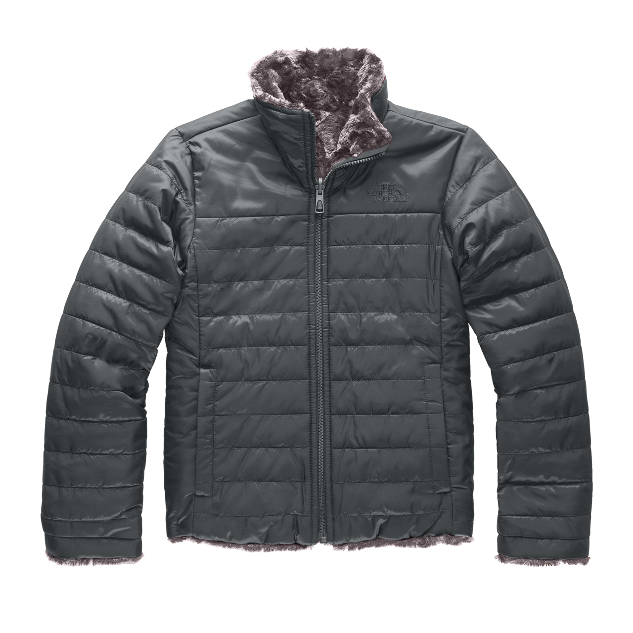 the north face girls mossbud swirl parka