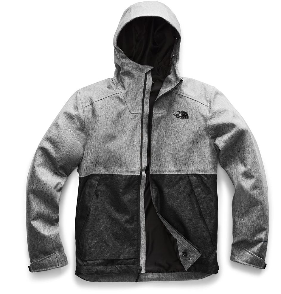 north face millerton jacket monument grey