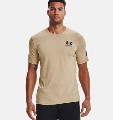 Under Armour 1370810 Men's Athletic UA Freedom Flag T-Shirt Short Sleeve  Tee