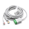 Datex Ohmeda ECG Compatible 11 Pin 3 Leads - Snap