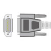 Nihon Kohden EKG Compatible 15 Pin 10 Leads - Grabber