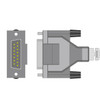 Schiller EKG Compatible 15 Pin 10 Leads - Grabber