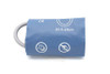NIBP Reusable Cuff Blood Pressure Single Hose - Small Adult