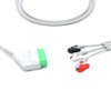 Nihon Kohden ECG Compatible 12 Pin 3 Leads - Grabber