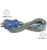 Criticare Hospital Grade Medical Power Cable 5-15PC to C13, 18AWG - MANY SIZES