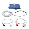 Welch Allyn Accessories Kit Bundle - Cuff, Double Hose, SpO2 Masimo, SpO2 Adapter, Temperature Probe