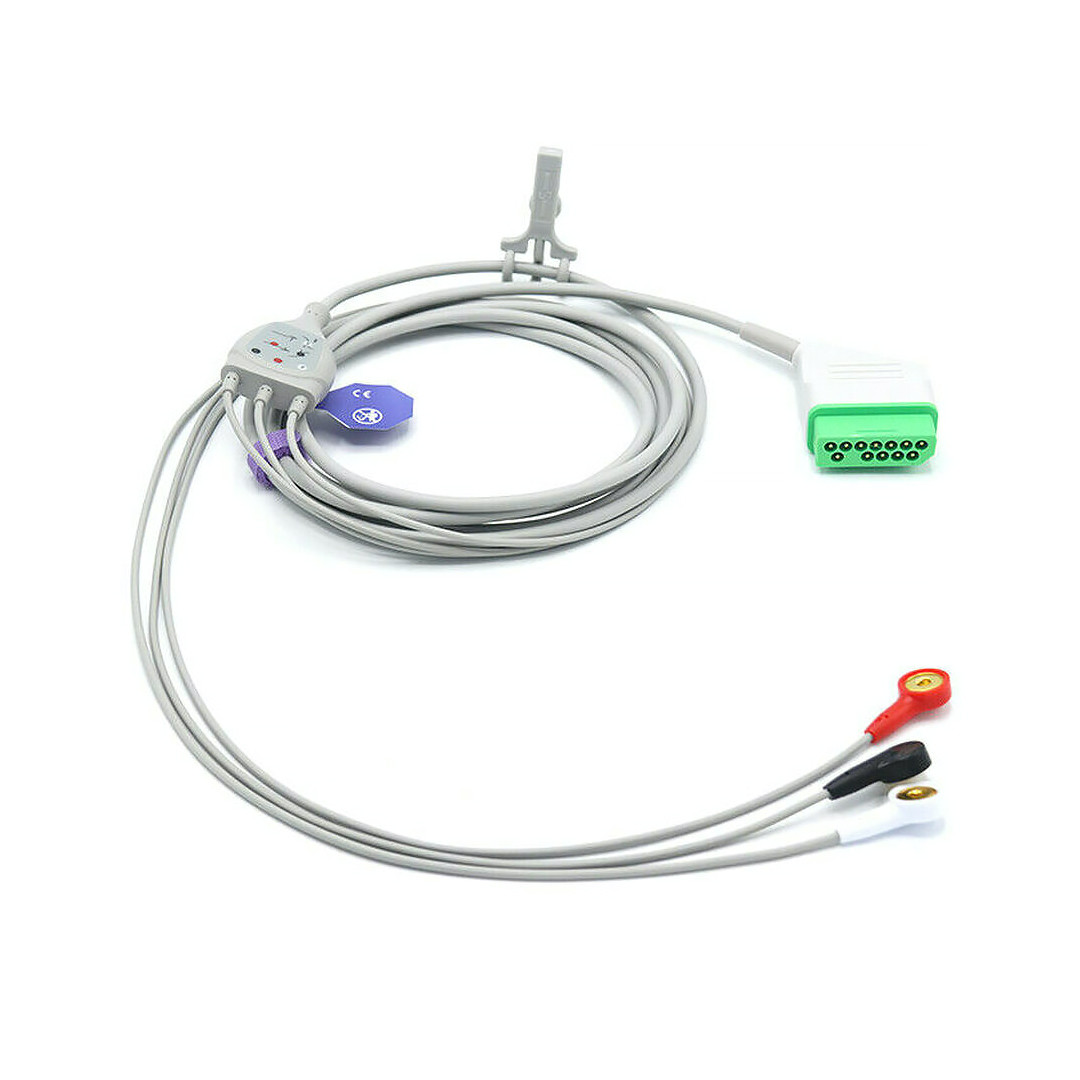 日本光電 SpO2 中継コード ２本セット Nihon Kohden Compatible Accessories Kit Bundle - Cuff, Hose