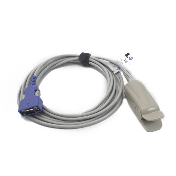 GE Healthcare Doc-10 SpO2 Compatible Direct Connect - Adult Clip