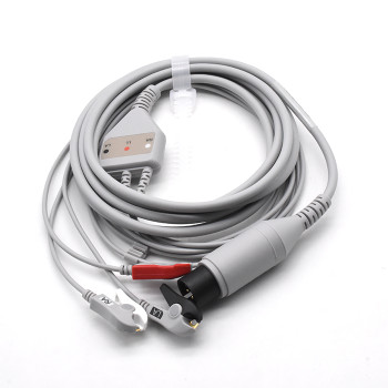 Welch Allyn ECG Compatible 6 Pin 3 Leads - Grabber