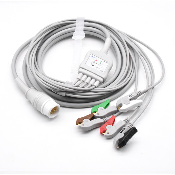 Philips ECG Compatible 12 Pin 5 Leads - Grabber