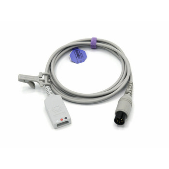 AAMI ECG Compatible Trunk 6 Pin 3 Leads
