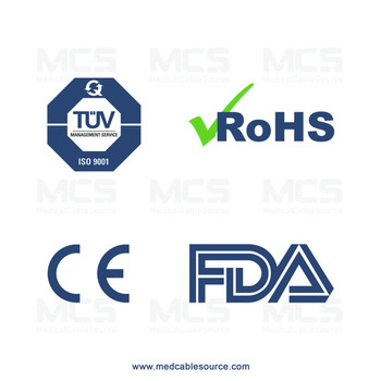 Genetic Compatible Welch Allyn 450032 NIBP Bundle – Adult Cuff & Air Hose – Same Day Shipping
