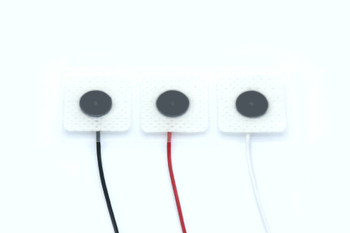 DIN Disposable ECG Compatible Leadwires Electrode 3 Leads