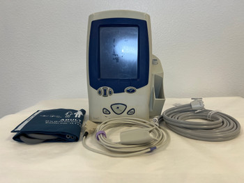 Welch Allyn Spot Vital Signs LXI Monitor with Accessories NIBP, SpO2, Cuff, Power Cable
