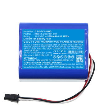 GE 5835030  2067981-027 M2844  4M00441A Compatible Battery