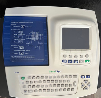 Welch Allyn CP200 EKG ECG Monitor