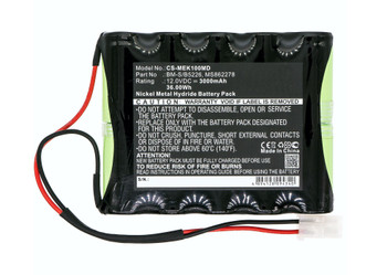 Burdick 862278 9620600EH49E OM10352 B10352 Compatible Battery